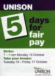 UNISON Health Workers On Strike